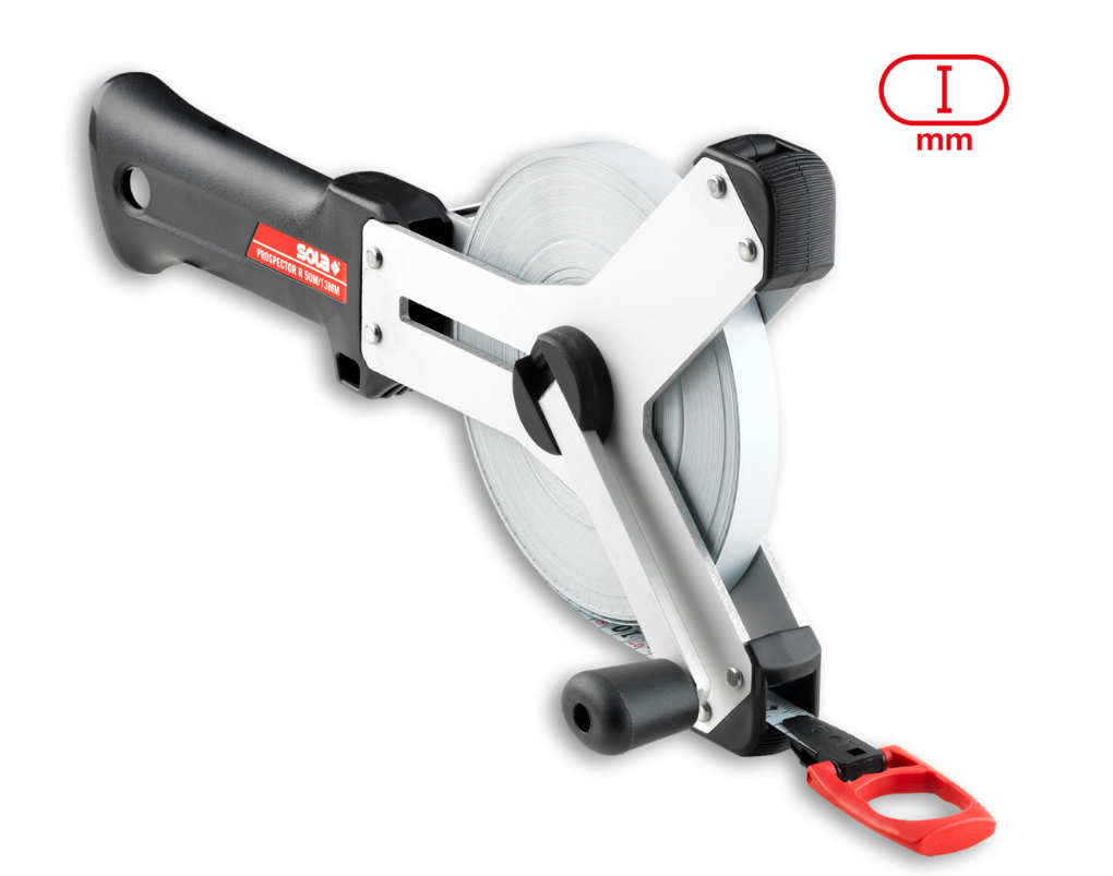 Sola PROSPECTOR YR landmetermaat met stalen lint | 30 m x 13 mm - 50051730