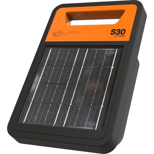 Gallagher S30Li Solar Schrikdraadapparaat incl. Li batterij 350325