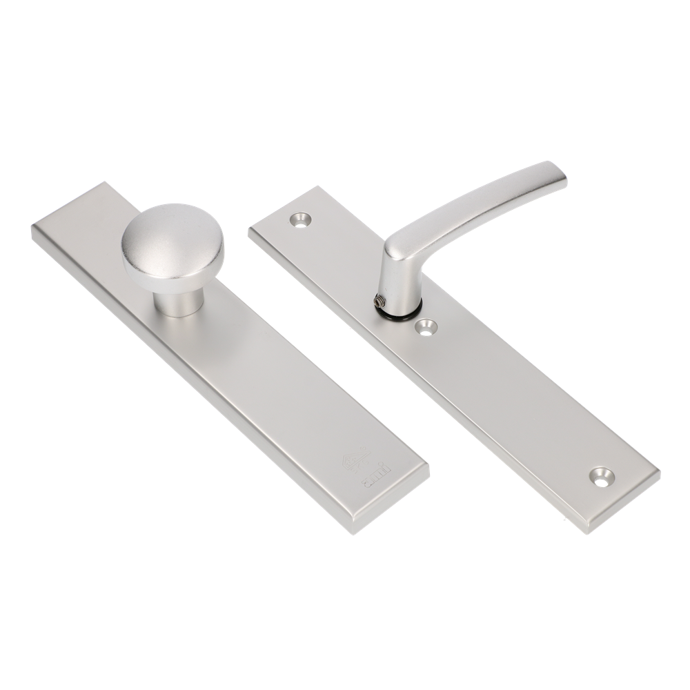 AMI Veiligheidsbeslag 251/50 Kn.169/50 Buiten en Binnen Blind, Deurkruk 332 F1 Deurdikte 38/42 - 804001