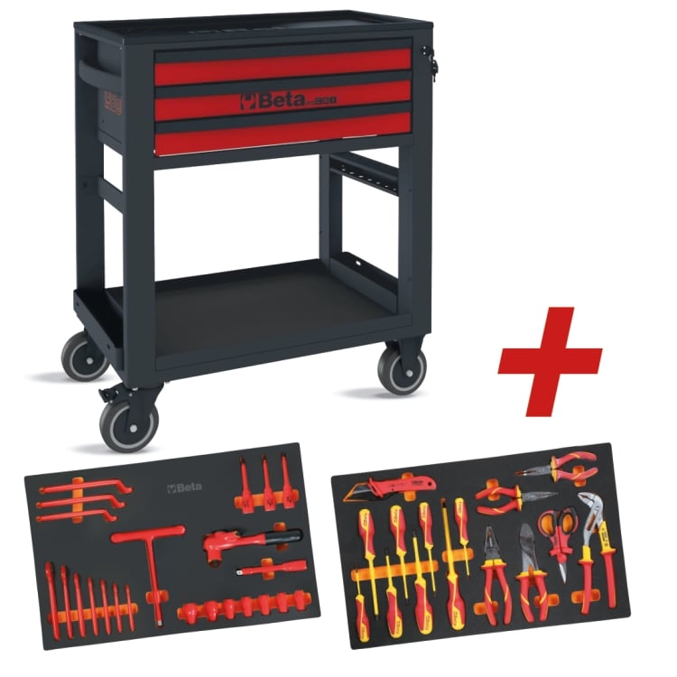 Beta 5100 RSC51 MQ38-Service Wagen met 38 ST - 051000353 afbeelding