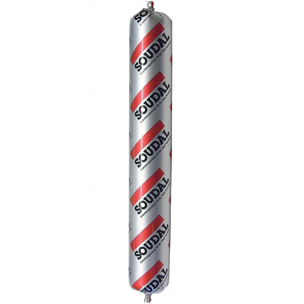 Soudal Silirub 2 | Siliconenkit | Grijs | 600 ml - 100252