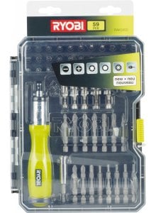 Ryobi RAK59SD | 59-delig Schroevendraaierset - 5132002251 - 5132002251