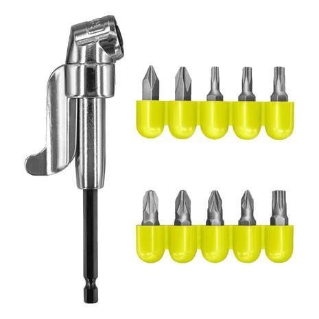Ryobi RAKRAD11 | 1 Haakse Booradapter met bits - 5132004834 - 5132004834