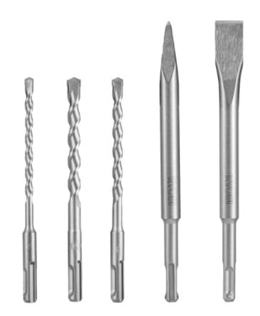 Ryobi RAKSP05 | 5-delig SDS+ Boor Set - 5132004837 - 5132004837