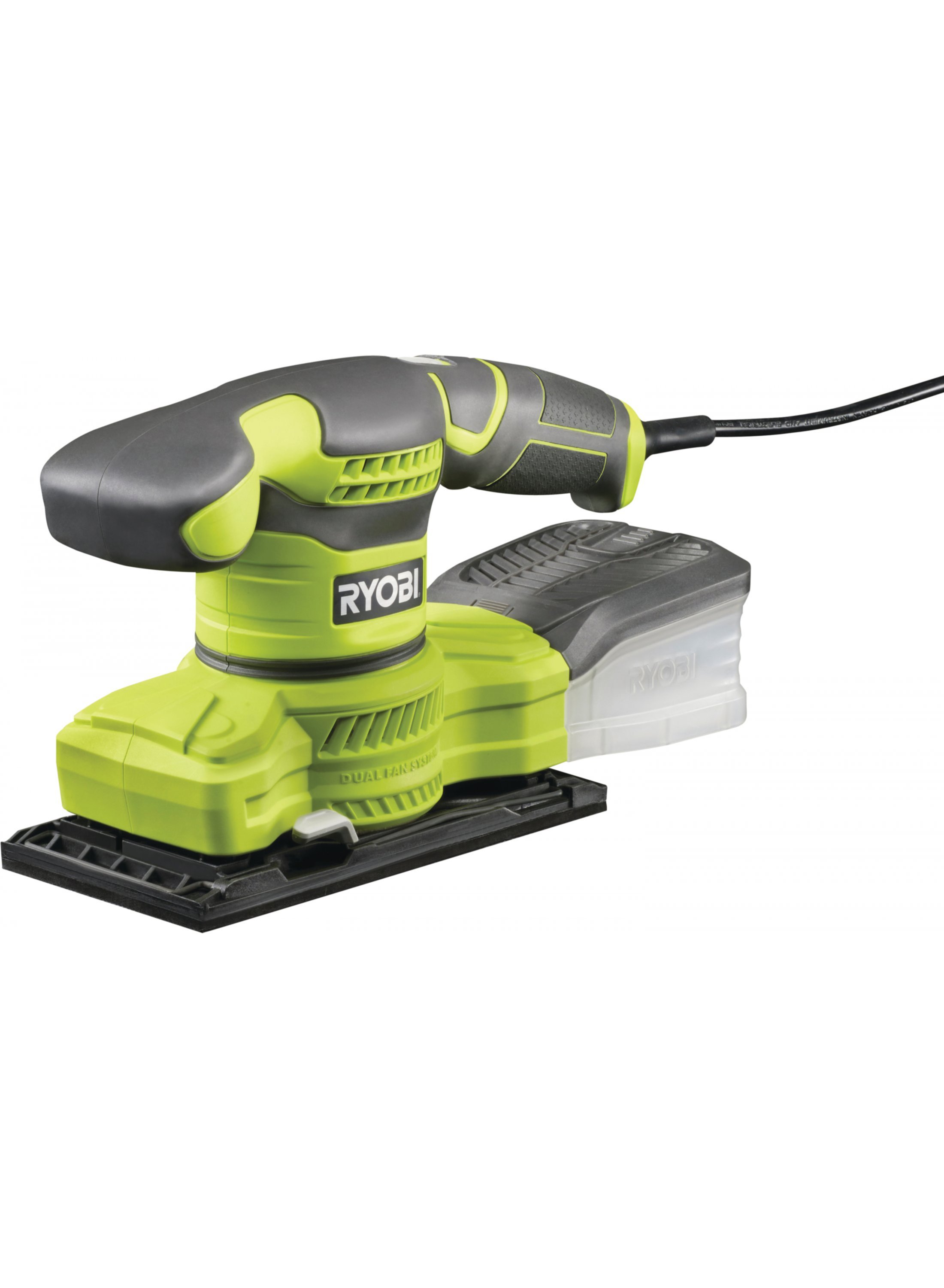 Ryobi RSS200-GA20 | 200W 1/3 Vlakschuurmachine, 20 vellen schuurpapier - 5133003678 - 5133003678