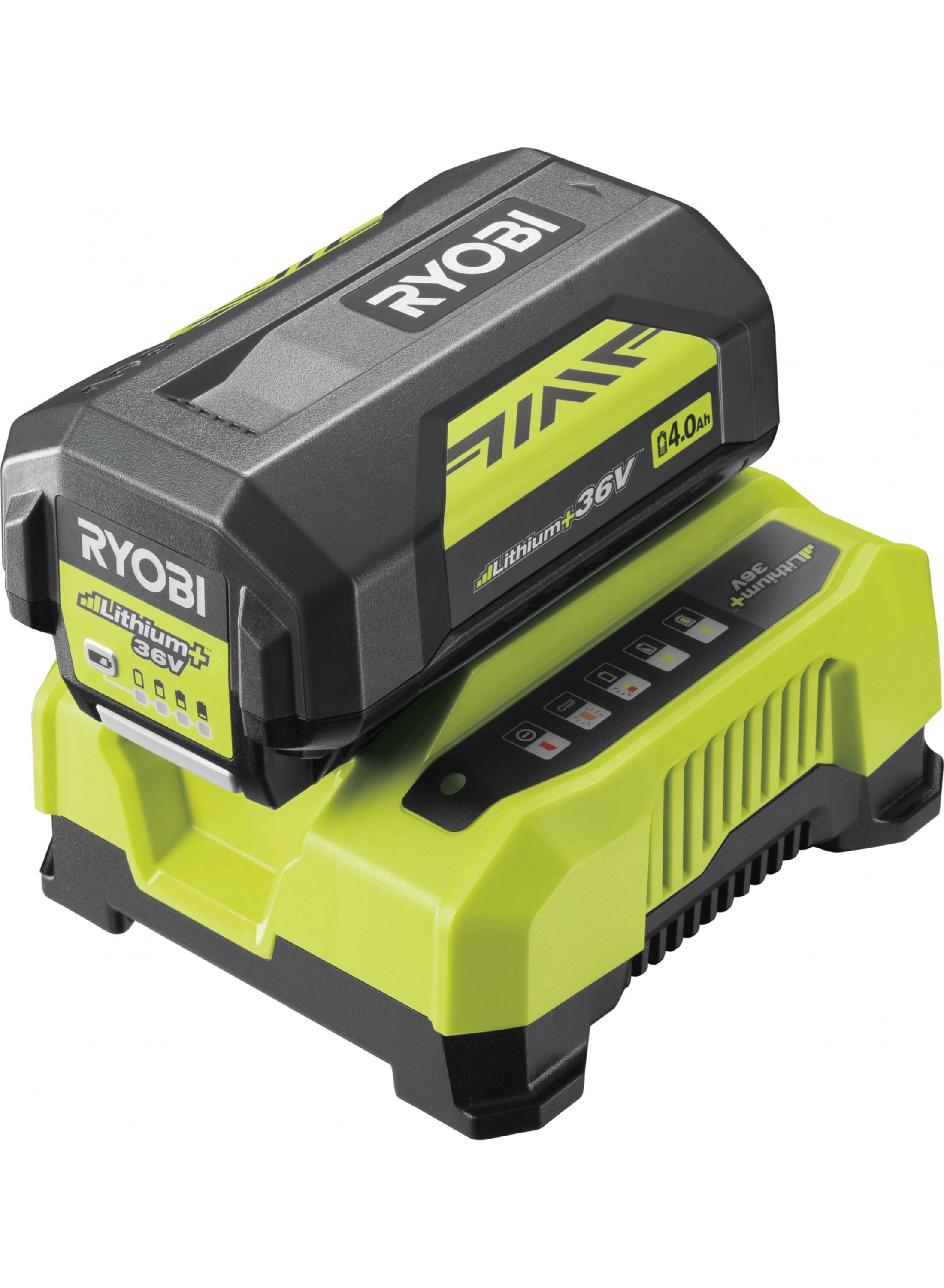 Ryobi RY36BC60A-140 | Max Power 36V 4.0Ah Accu & Snellader - 5133004705