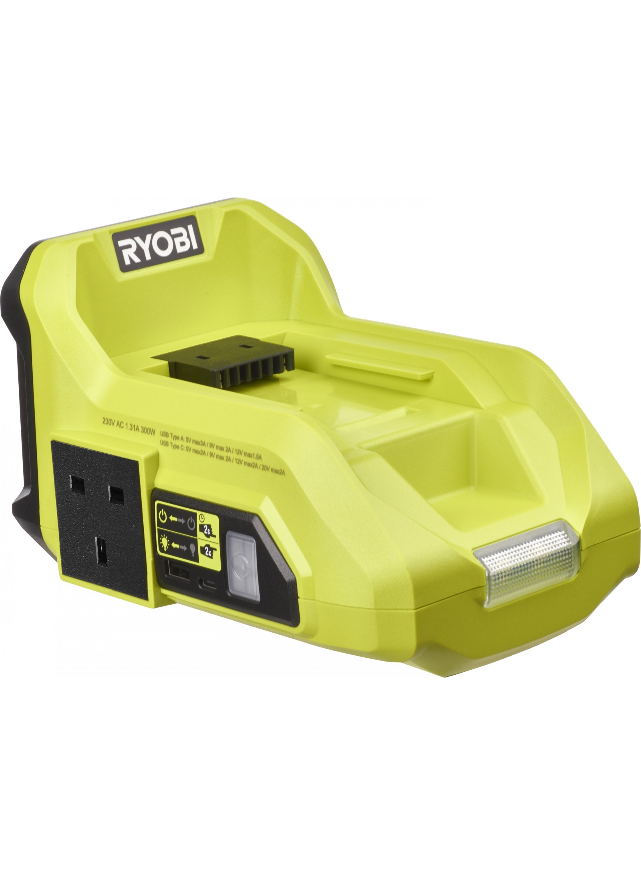 Ryobi RY36BI300A-0 | 36V 300W PowerSource Omvormer - 5133004893 - 5133004893