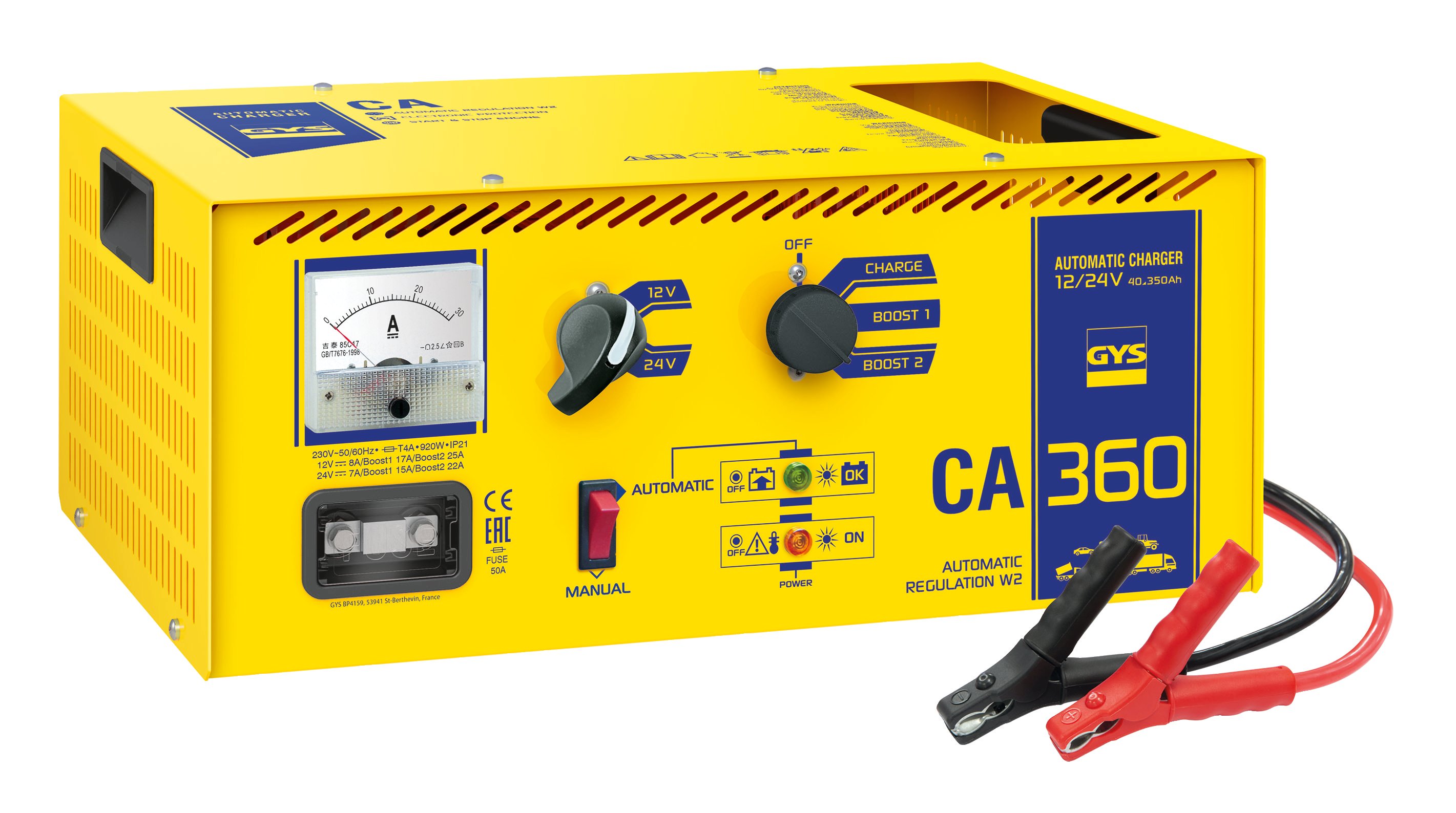 Gys Acculader ENERGY CA 360, Traditioneel - 5192023185 5192023185