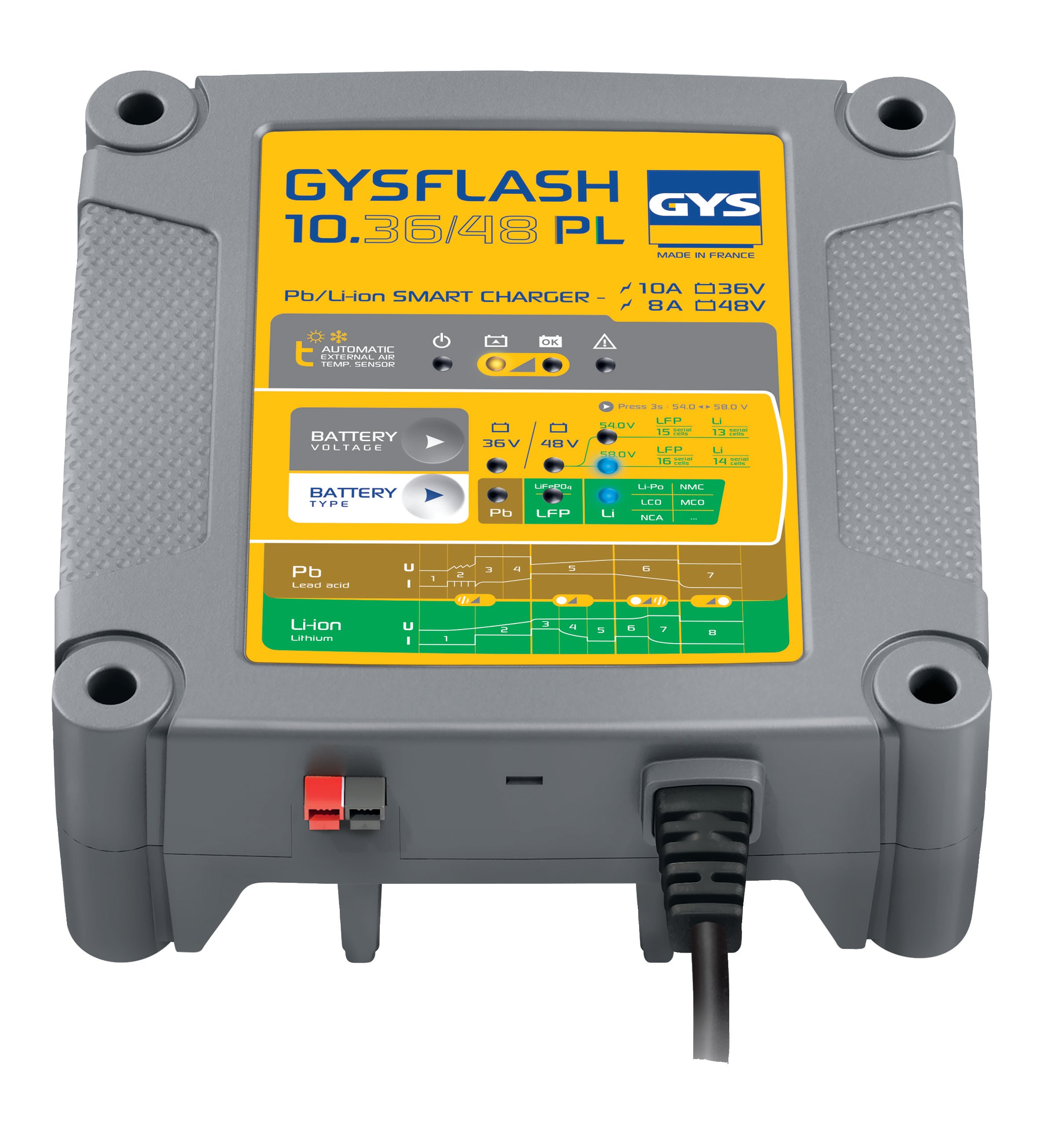 Gys Acculader GYSFLASH 10,36-48 - 5192027060 5192027060