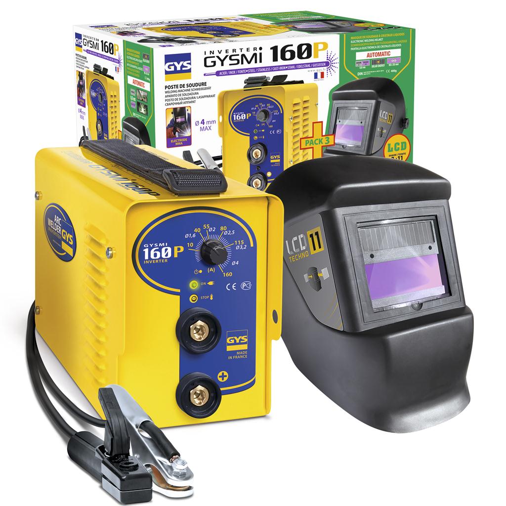 Gys Gysmi 160P Lasinverter | 230V, 16A | Tot 4 mm + LCD Techno 11 - 5192030435