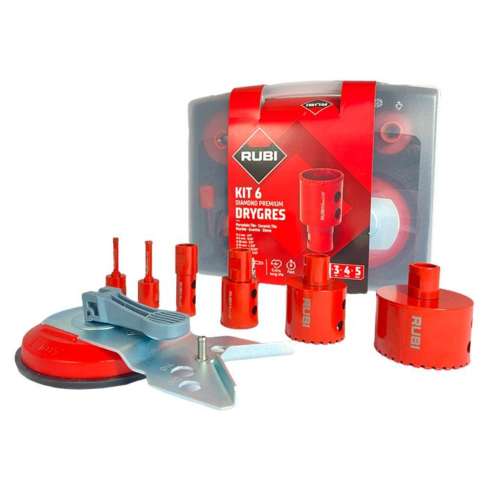 Rubi Kit 6 Drygres Boren Premium - 51929