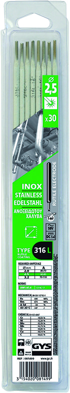 Gys Laselektroden O4,0x450 (x90) - 5193081499 5193081499