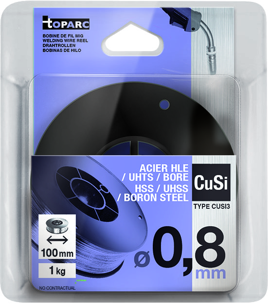 Gys Draadbobijn CuSi3 O0,8mm, 1kg - 5193086692 5193086692