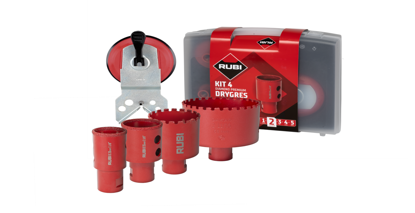 Rubi Kit 4 Drygres Boren Premium - 51931