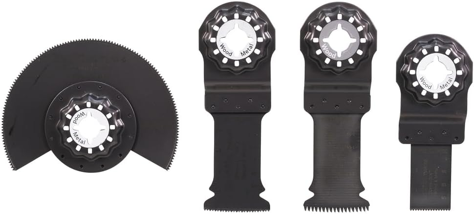 Makita Accessoires Invalzaagset multitool 4-delig Starlock TMA045, TMA047, TMA053, TMA058 - B-67480