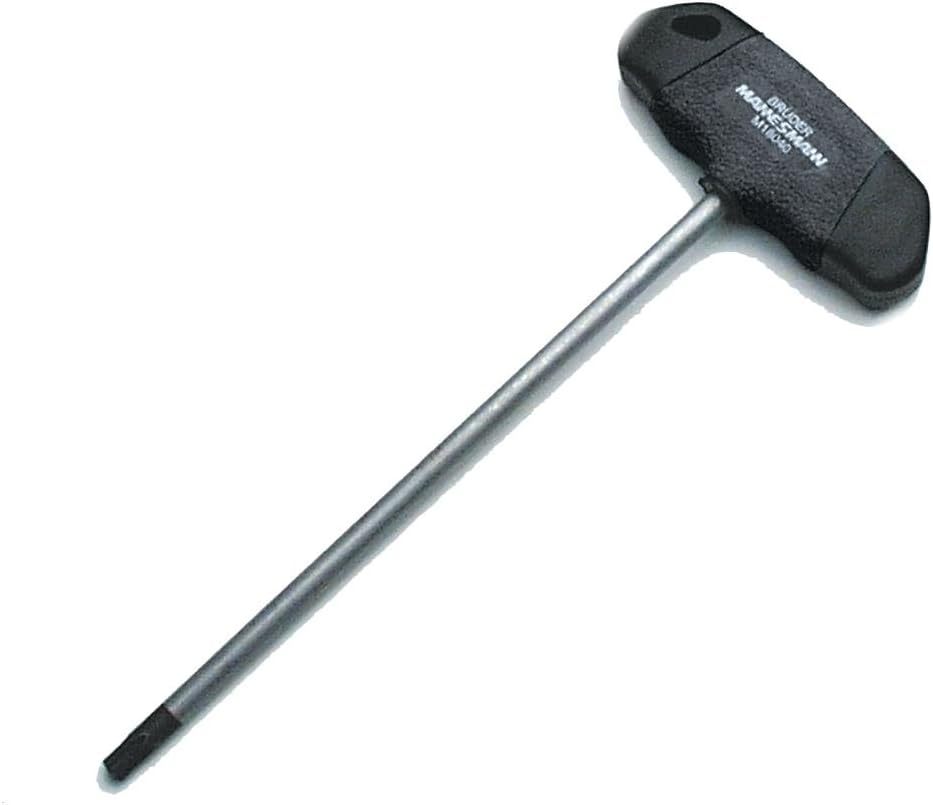Brüder Mannesmann Schroevendraaier met T-handgreep softgrip T-profiel T10 - 18034