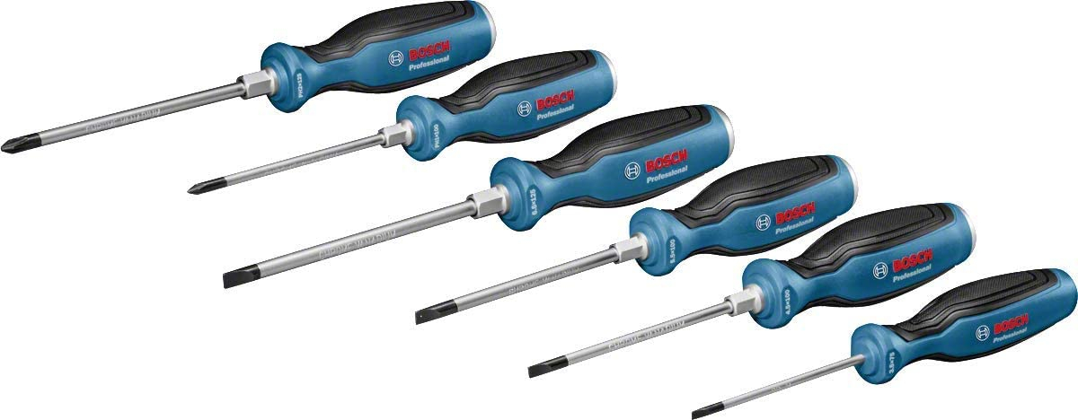 Bosch Blauw 1600A016BF | Schroevendraaierset | 6 Stuks | 75 100 125 1600A016BF
