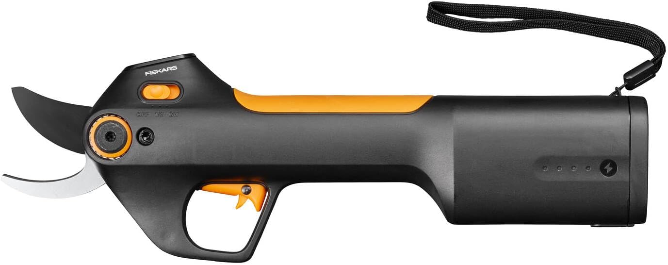 Fiskars Accu Snoeischaar | M bypass | Met ingebouwde accu - 1082297 afbeelding