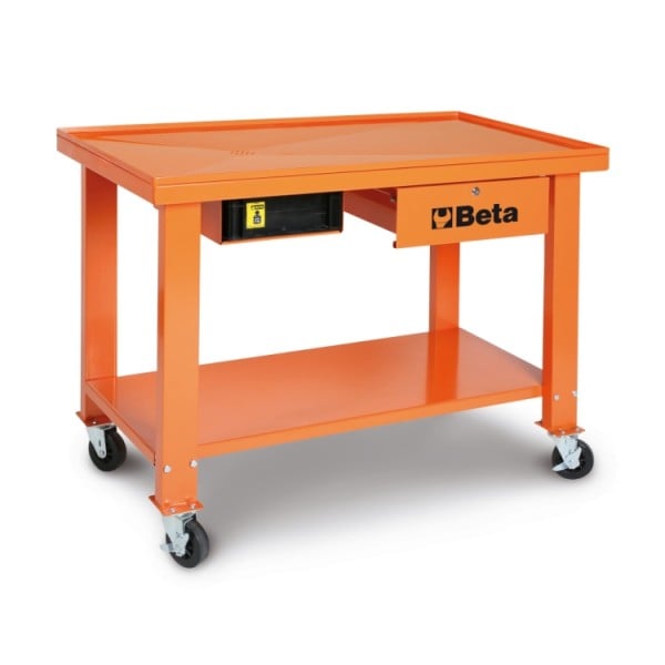 Beta CB52 Verrijdbare werkbank voor versnellingsbak en aandrijving voorzien van vloeistof opvangbak - 052000201 052000201