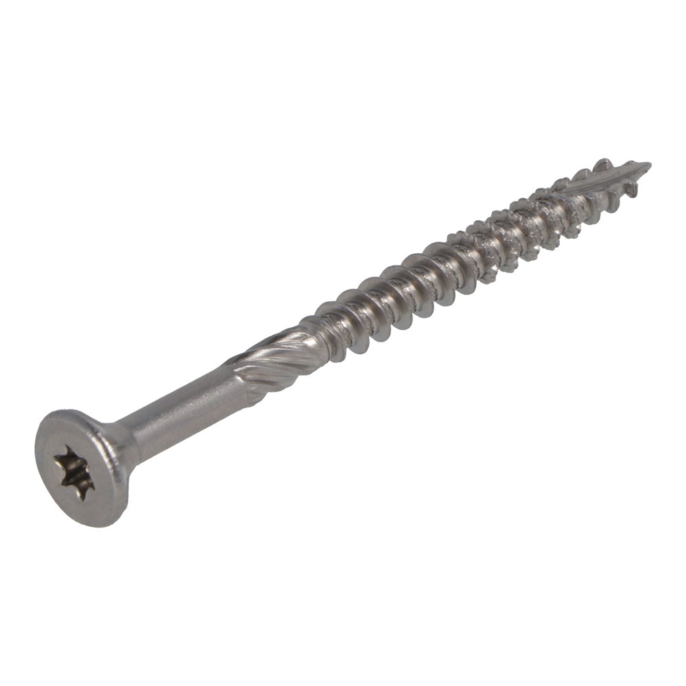 Proftec Spaanplaatschroef RVS 410 Platkop met snijpunt Torx TX20 5.0X80/42 | 200 stuks - 5206.31.42401 afbeelding