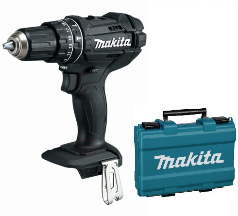 Makita DHP 482 ZB Accu Klopboormachine 18 V 62 Nm Zwart Solo - zonder accu, zonder oplader