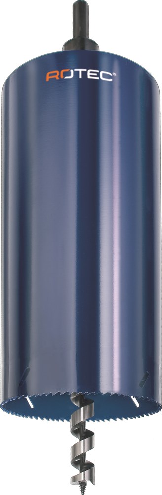 Rotec Dakdoorvoerboor 110x300mm 4-6tpi incl.boor +6kt adapter - 5291102