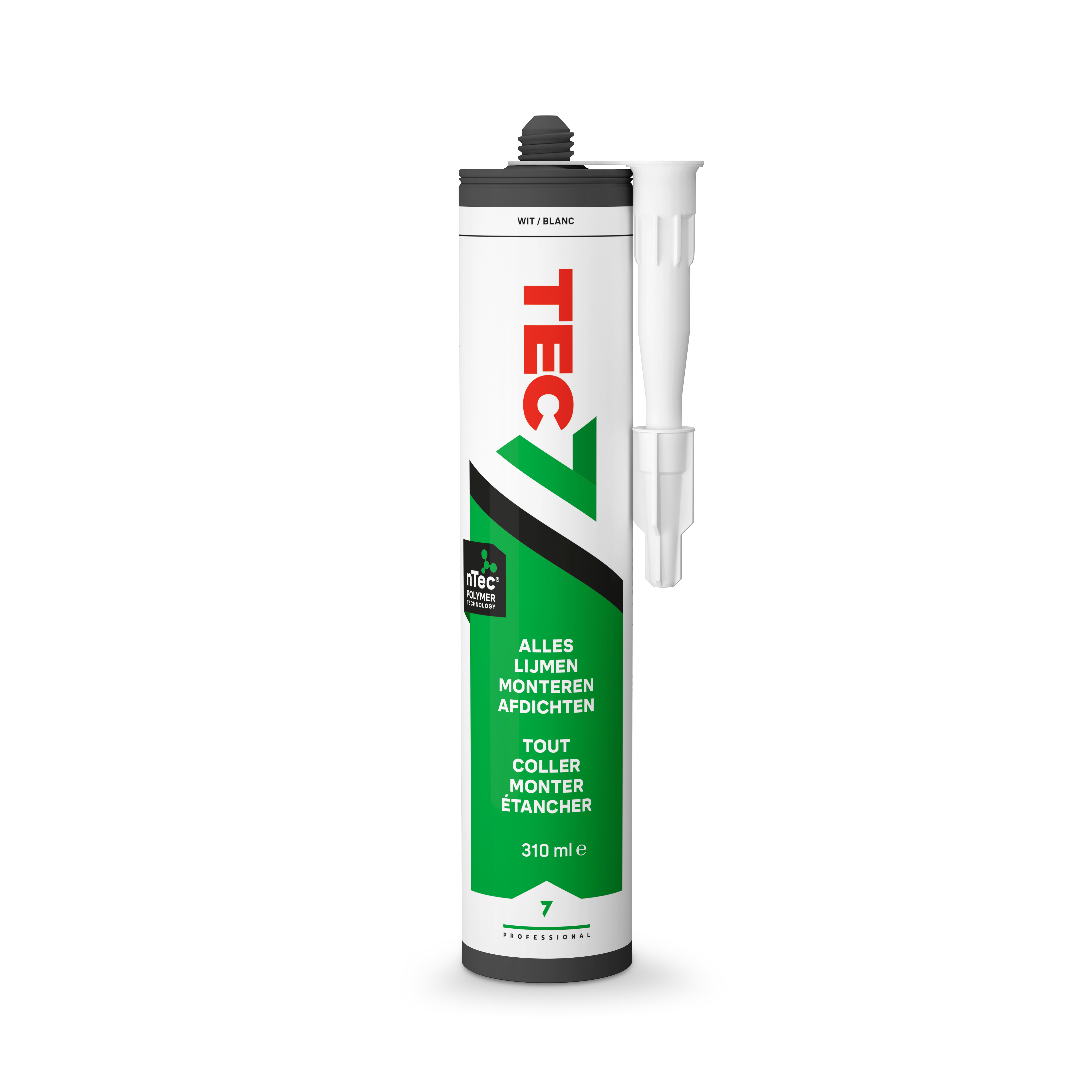 Tec7 Tec7 patroon Universele kit 310ml Wit - 535206000