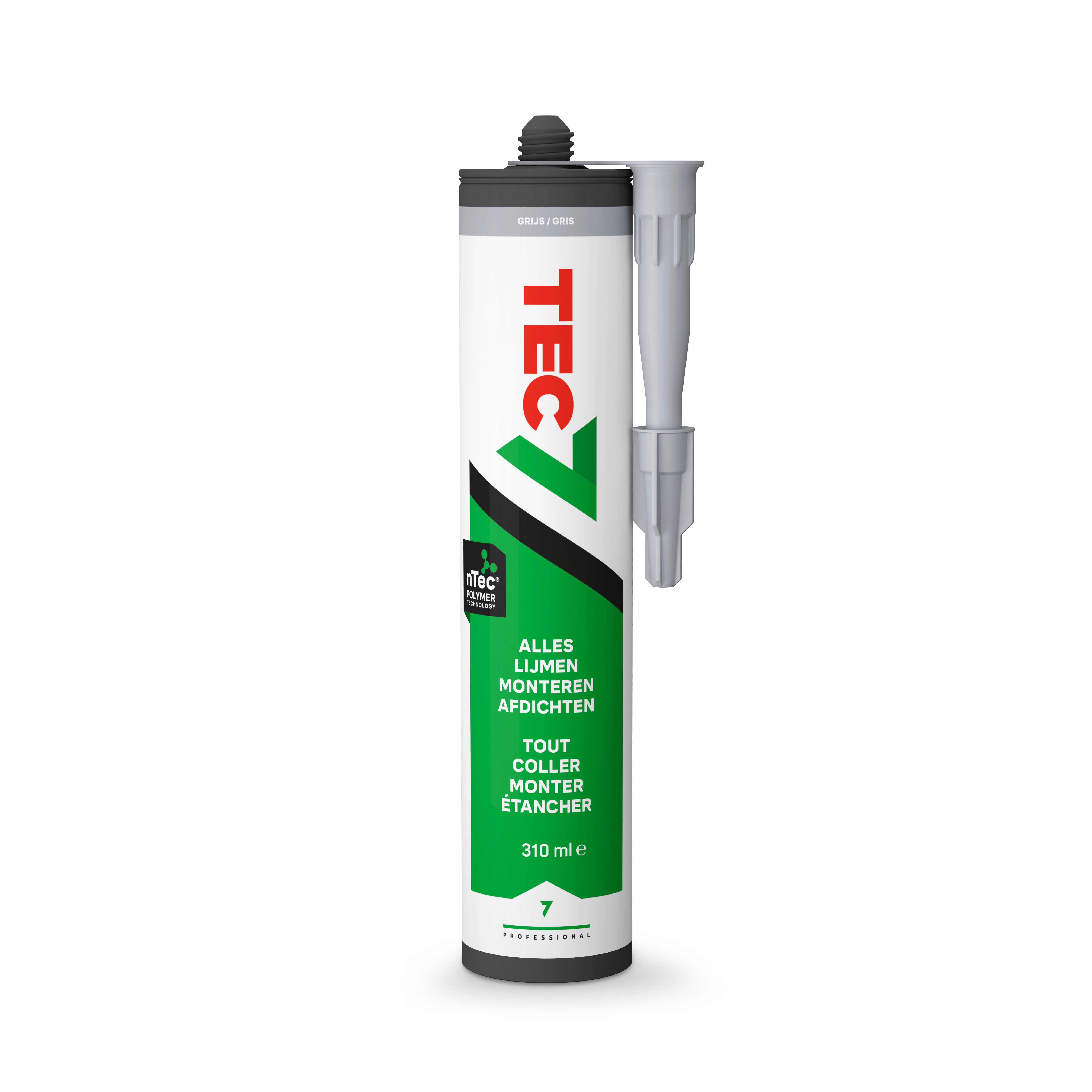 Tec7 Tec7 patroon Universele kit 310ml Grijs - 535306000 - 535306000