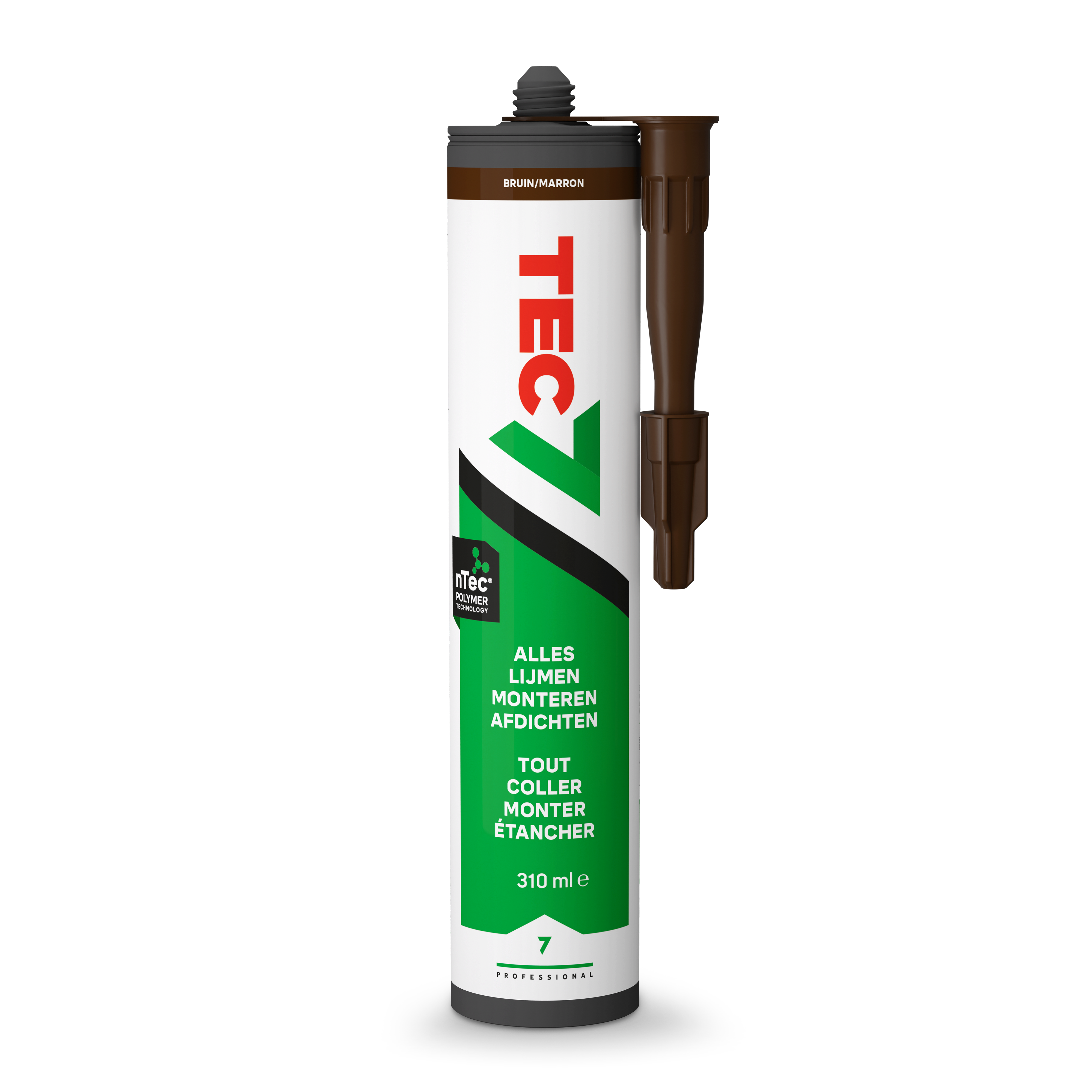 Tec7 Tec7 patroon Universele kit 310ml Bruin - 535406000 - 535406000