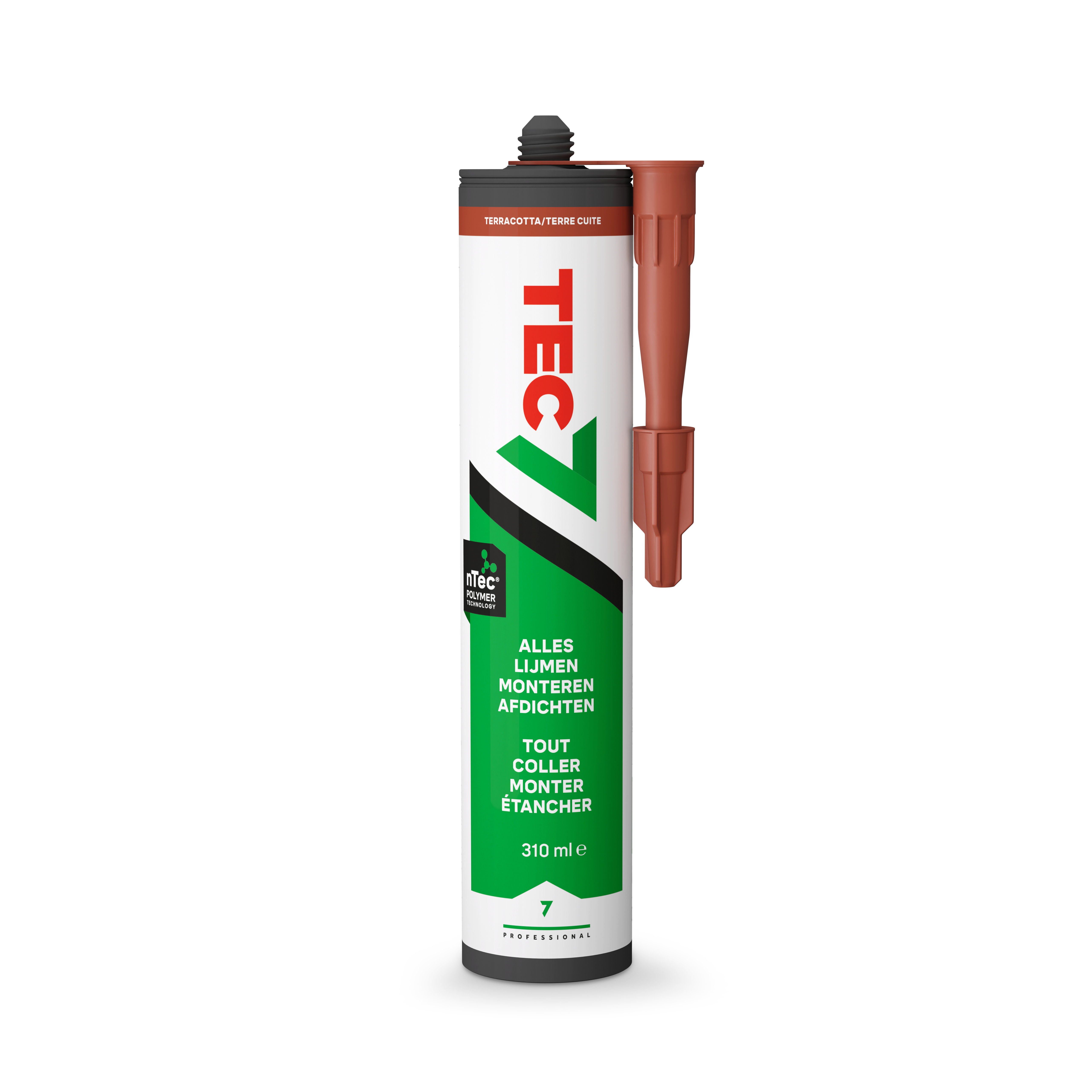 Tec7 Tec7 patroon Universele kit 310ml Terracotta - 535706000