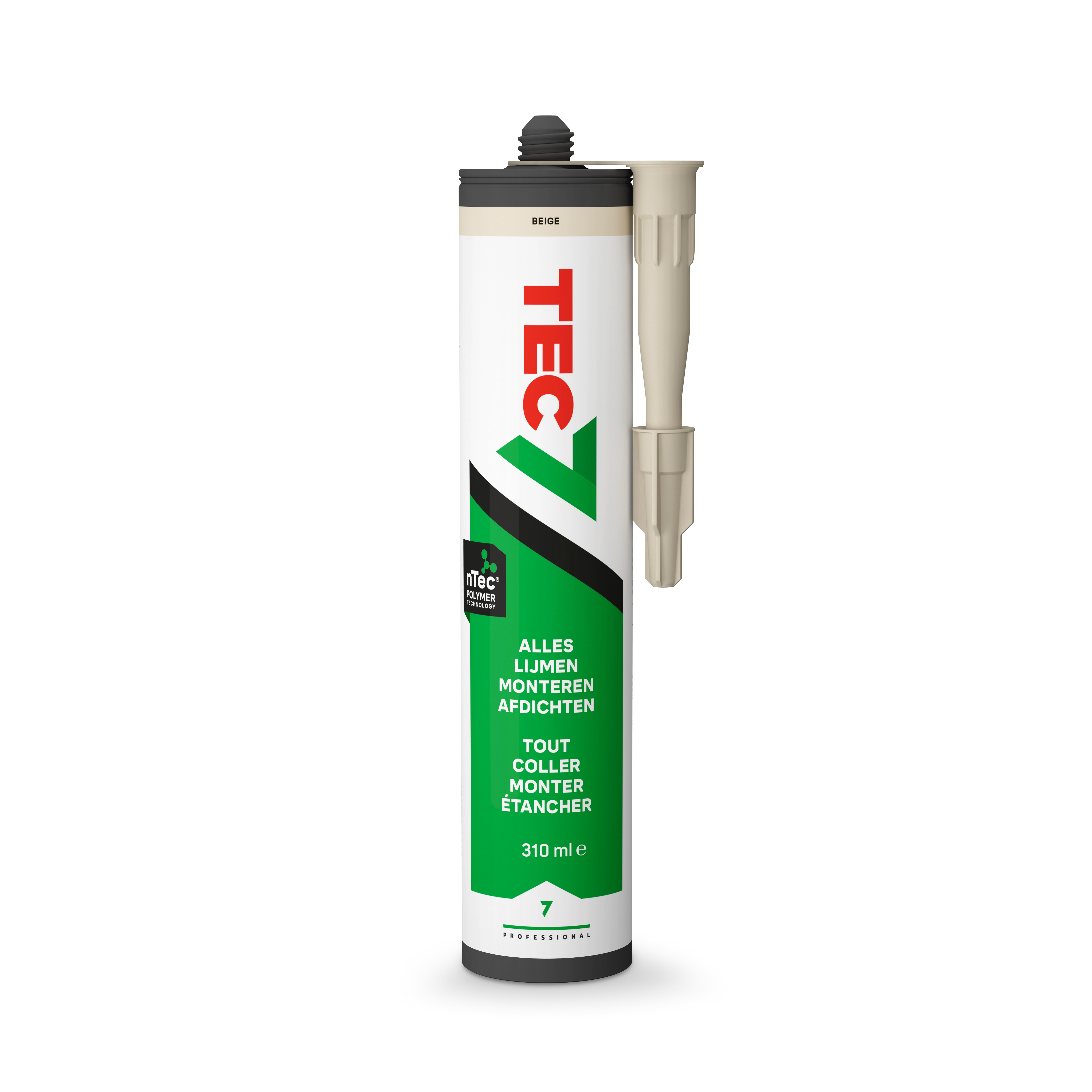 Tec7 Tec7 patroon Universele kit 310ml Beige - 535906000 - 535906000