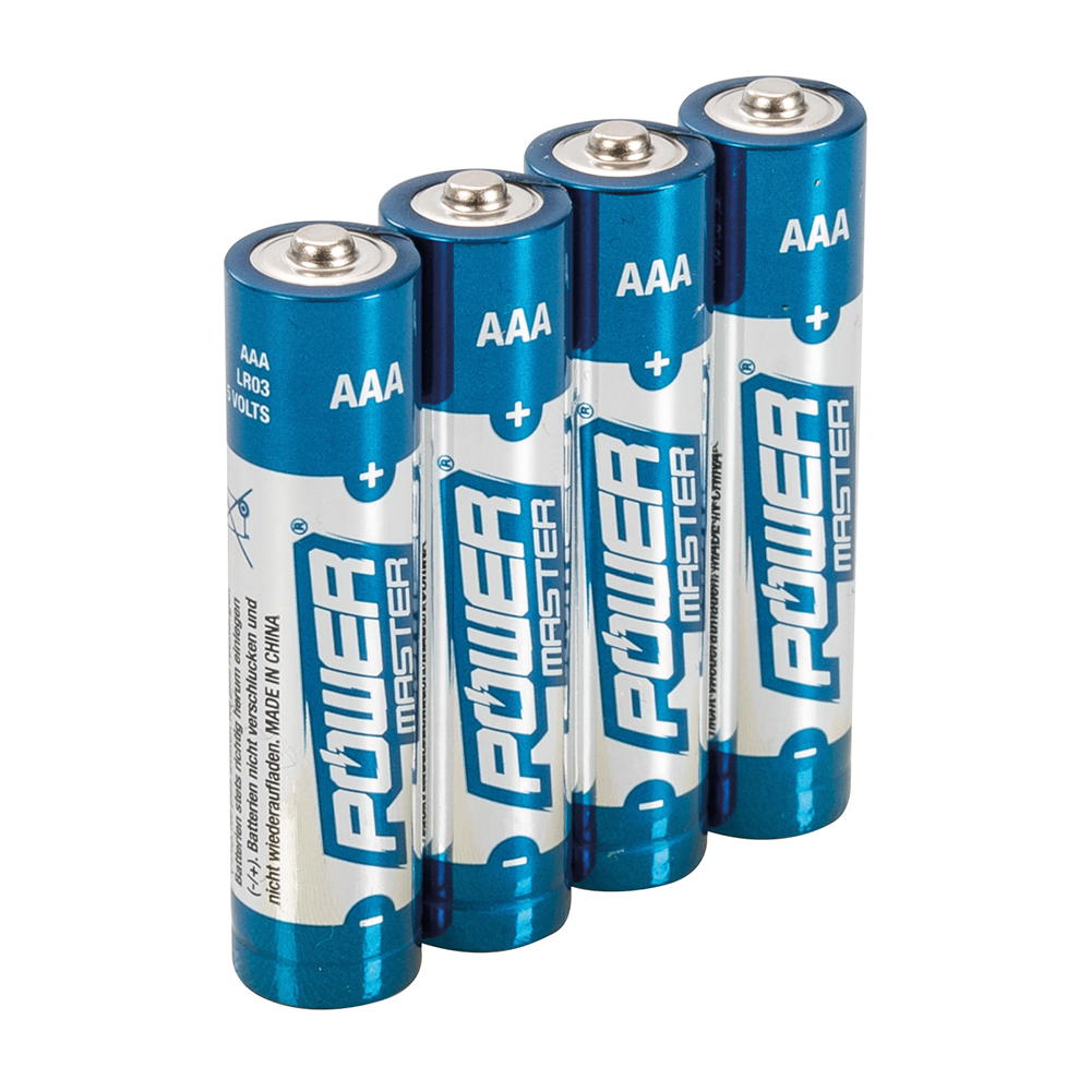 AAA super alkaline batterij LR03, 4 pk.