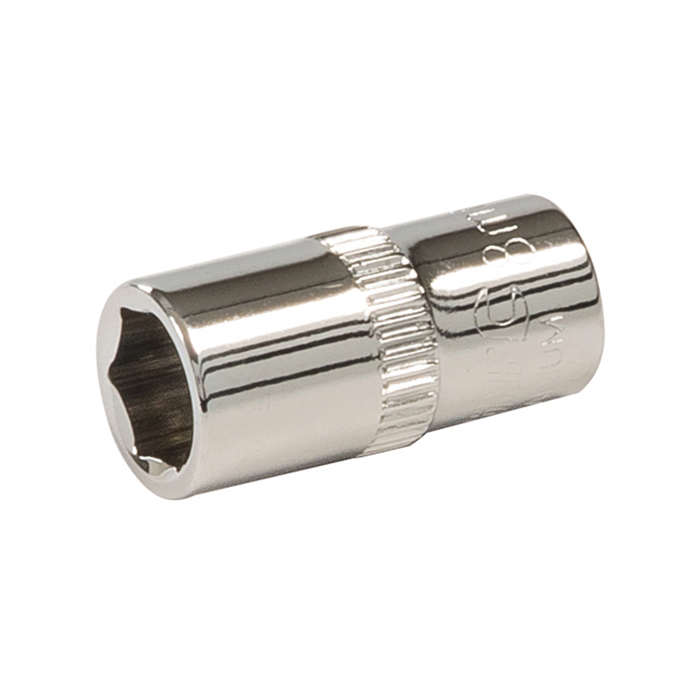 Silverline Zeskantige 1/4 metrische dop 8 mm
