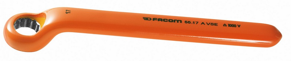 Facom gebogen 12-kantsleutels geïsoleerd 10 - 55.10AVSE