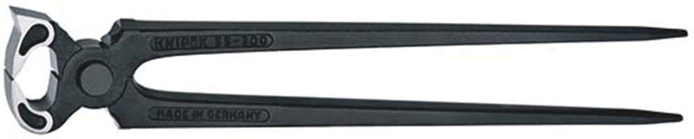 Knipex Hoeftang (demontagetang voor carrosserie) | Zwart geatramenteerd | Lengte 300 mm | Zelfbedieningskaart/blister - 55 00 300 SB