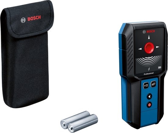 Bosch Blauw GMS 120-27 Detector | 2x batterij 1,5V LR6 (AA) | In Doos - 0601081700 afbeelding 1