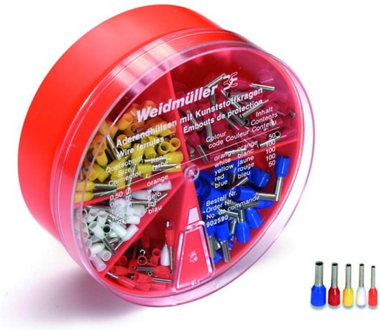 Weidmüller Assortimentsdoos H-BOX 0,5-2,5QMM - 9025900000 afbeelding