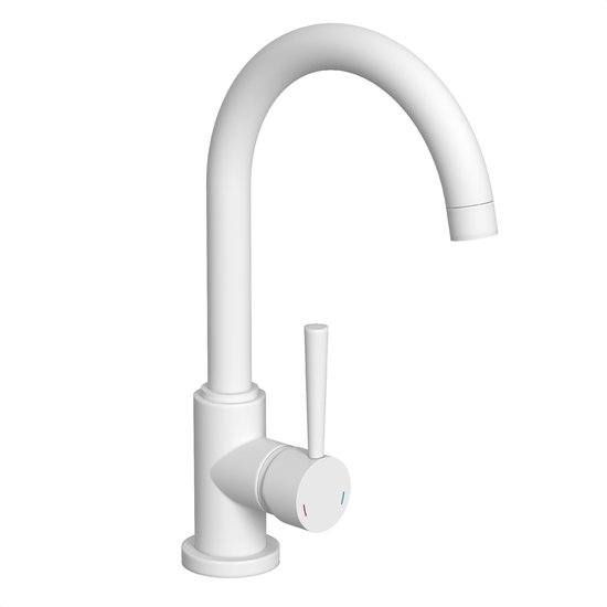 Schutte CORNWALL Keukenkraan | Mat Wit - 79161