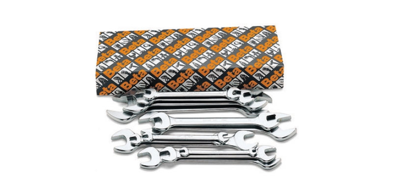 Beta 12-delige set dubbele steeksleutels (art. 55) 55/S12X - 000550179