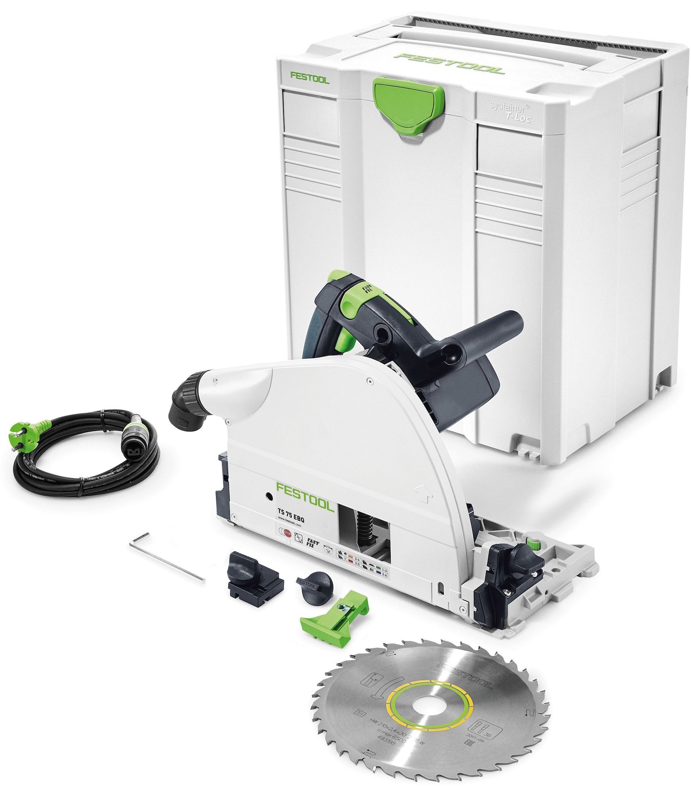 Festool TS 75 EBQ-Plus Invalzaag | 75mm 1600w - 561436