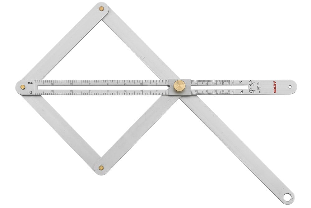 Sola Verstelbare hoekmeter 170x380mm VK380 - 56900101 - 56900101