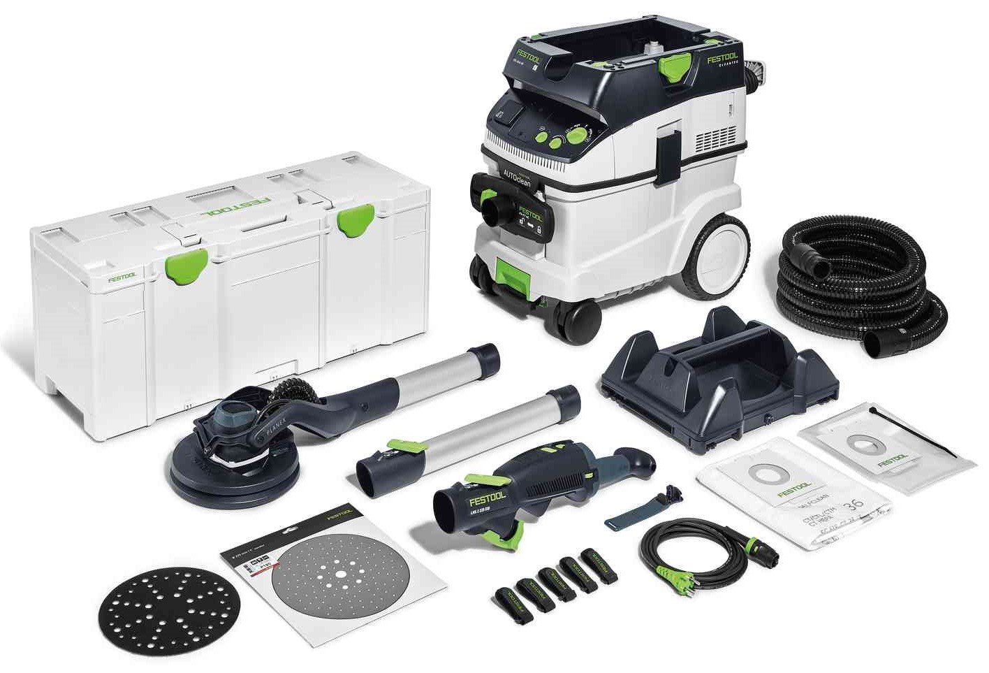 Festool Langnek schuurmachine PLANEX LHS 2 225/CTL 36-Set | 400 W - 576696