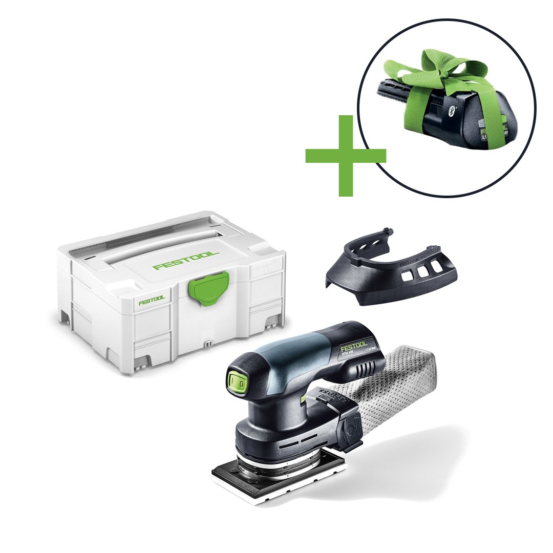 Festool RTSC 400 Li-Basic Accu-vlakschuurmachine | + 3.0Ah accu 577028