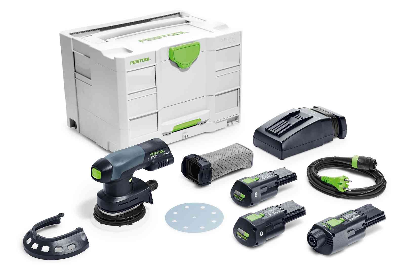 Festool Accu-excenterschuurmachine ETSC 125 3,0 I-Set - 577689 - 577689