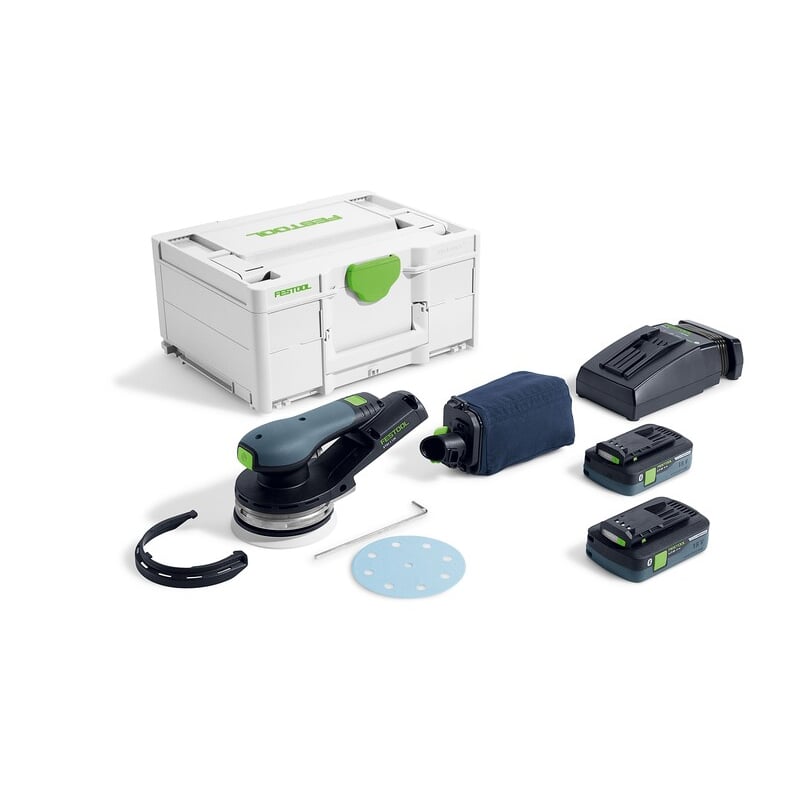 Festool ETSC 2 125 4,0 I-Plus Accu excenterschuurmachine | Geavanceerde accutechnologie - 577736