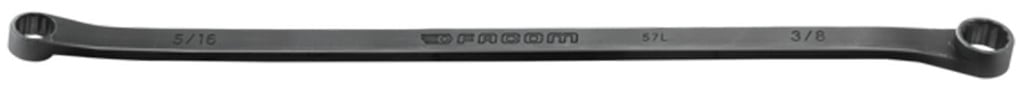 Facom lange verdiepte ringsleutels 15° gebogen 1/2x9/16 - 57L.1/2x9/16