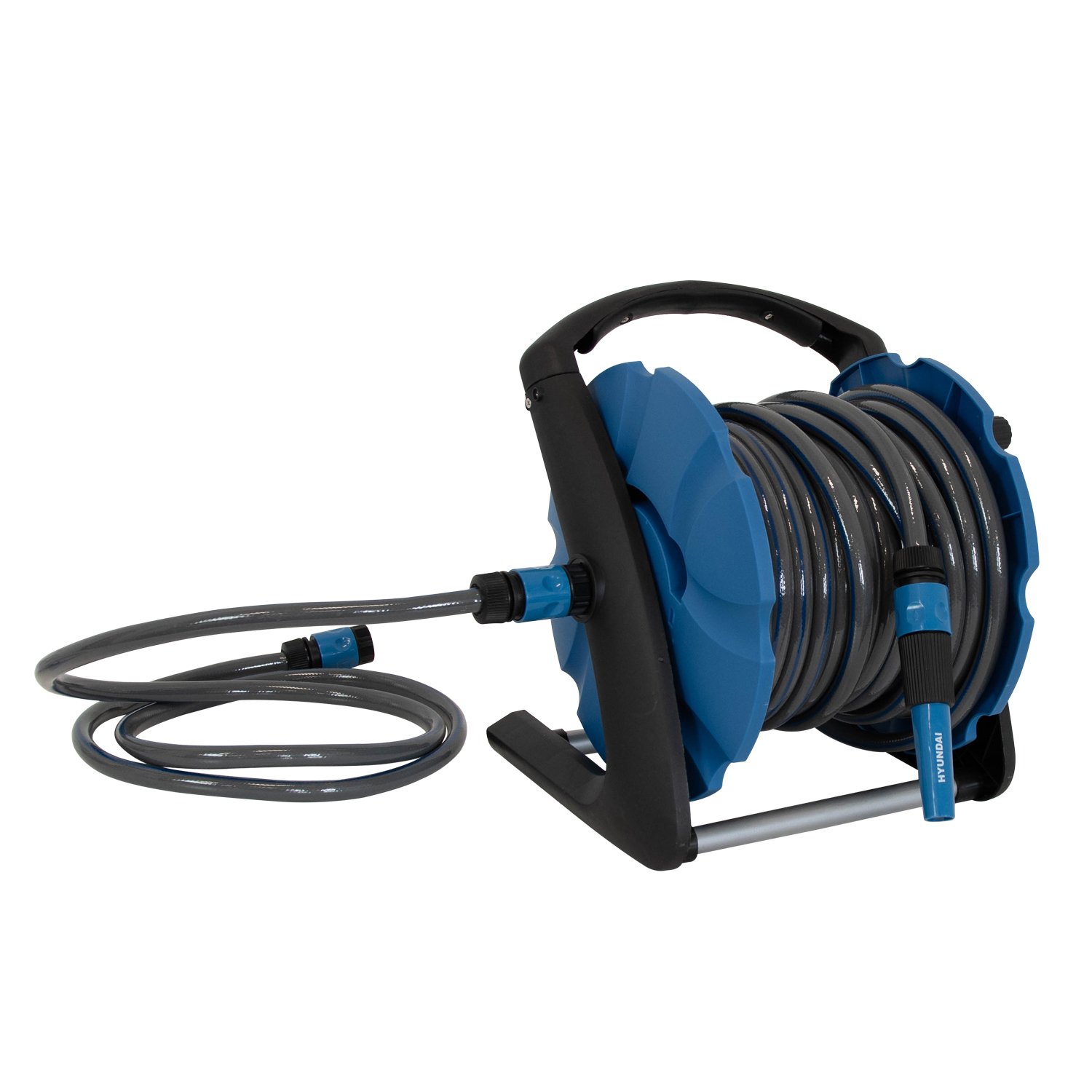 Hyundai slanghaspel 20 meter 12 mm - Inclusief muurbevestiging