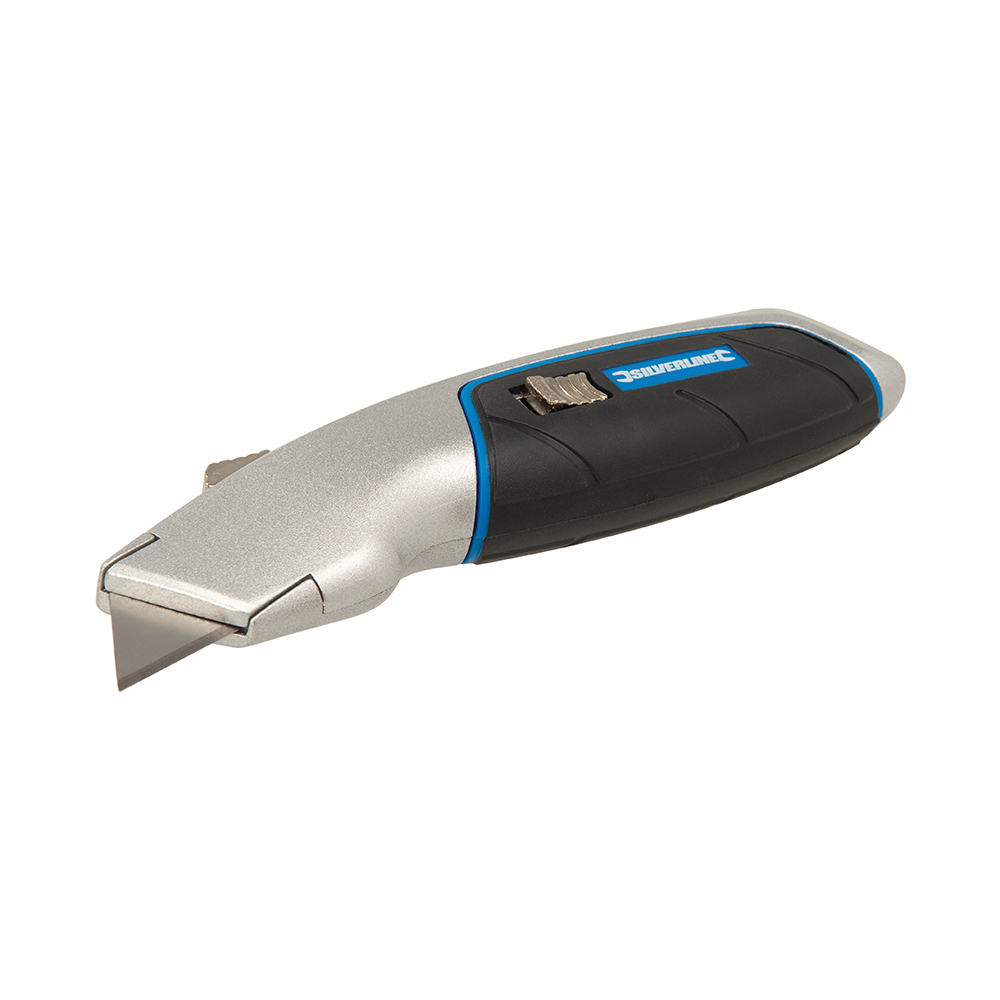 Silverline Snel verwisselbare, intrekbare mes | 175 mm - 589129