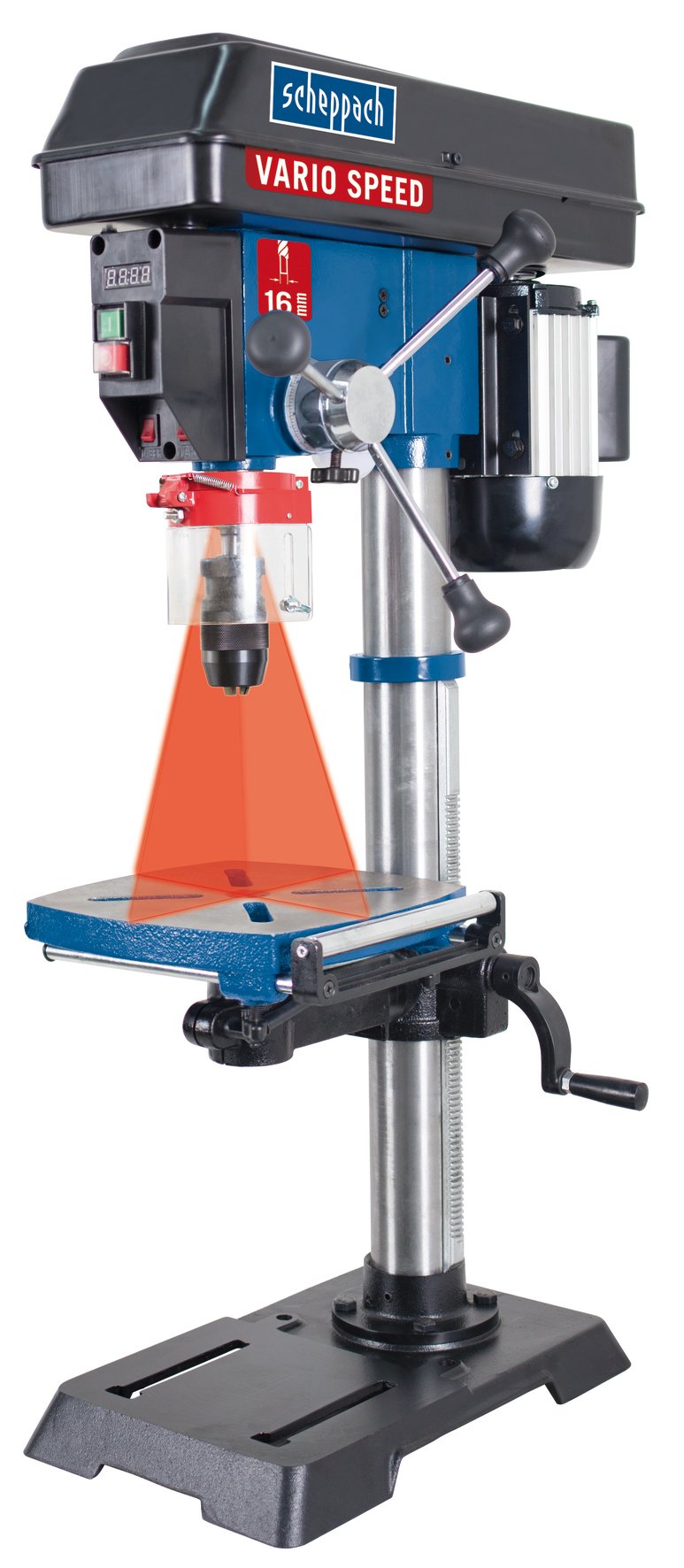 Scheppach DP18Vario Kolomboormachine met laser - 550W - 325mm