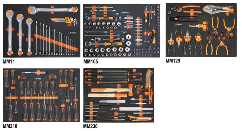Beta 5945Vum Assortiment | 199 gereedschappen - 059451011
